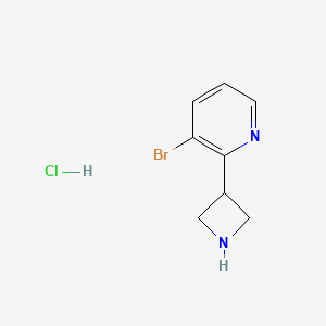 2-(Azetidin-3-YL)-3-bromopyridine hydrochloride