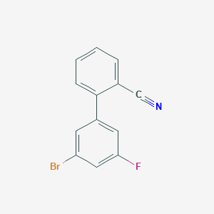 3'-Bromo-5'-fluorobiphenyl-2-carbonitrile