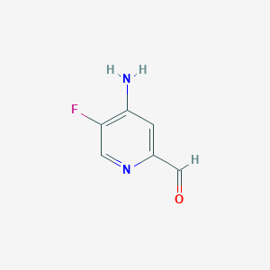 4-Amino-5-fluoropicolinaldehyde