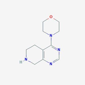4-(Morpholin-4-yl)-5,6,7,8-tetrahydropyrido[3,4-d]pyrimidine