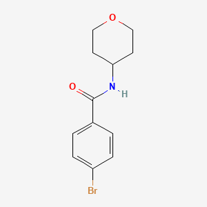 4-Bromo-N-(tetrahydro-pyran-4-yl)benzamide