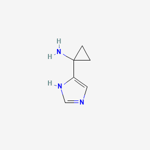 1-(1H-imidazol-4-yl)-cyclopropylamine