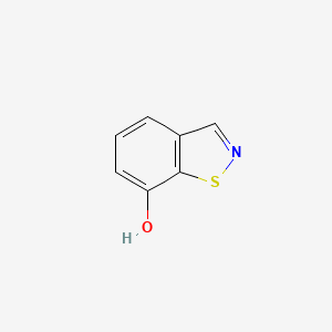 molecular formula C7H5NOS B8776859 Benzo[d]isothiazol-7-ol 