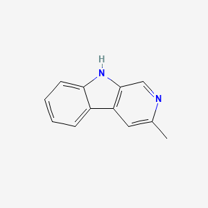 molecular formula C12H10N2 B8776873 3-Methyl-9h-pyrido[3,4-b]indole 