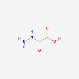molecular formula C2H4N2O3 B8776912 Hydrazino(oxo)acetic acid CAS No. 6292-65-5