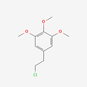 5-(2-Chloroethyl)-1,2,3-trimethoxybenzene