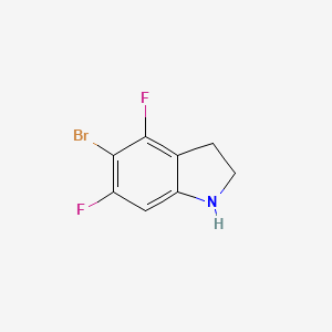 5-Bromo-4,6-difluoroindoline
