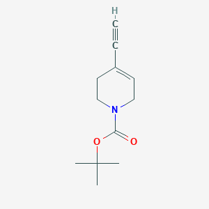 tert-Butyl 4-ethynyl-5,6-dihydropyridine-1(2H)-carboxylate
