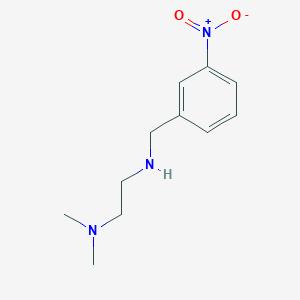 [2-(Dimethylamino)ethyl][(3-nitrophenyl)methyl]amine
