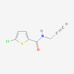2-Thiophenecarboxamide, 5-chloro-N-2-propyn-1-yl-