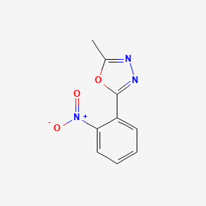 2-Methyl-5-(2-nitrophenyl)-1,3,4-oxadiazole