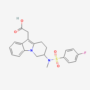 molecular formula C21H21FN2O4S B8777224 Crth2-IN-1 