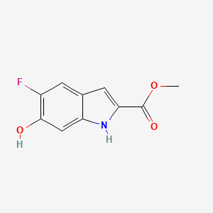 Methyl 5-fluoro-6-hydroxy-1H-indole-2-carboxylate