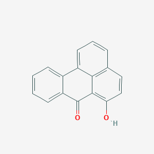 molecular formula C17H10O2 B8777318 6-hydroxy-7H-benzo[de]anthracen-7-one 