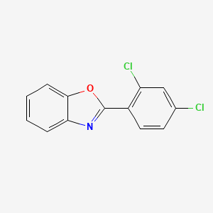 2-(2,4-Dichlorophenyl)-1,3-benzoxazole