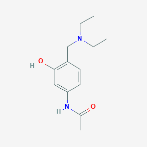 N-[4-[(Diethylamino)methyl]-3-hydroxyphenyl]acetamide