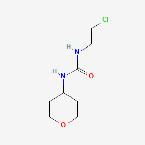 1-(2-Chloroethyl)-3-(tetrahydro-2h-pyran-4-yl)urea