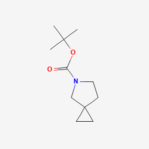 molecular formula C11H19NO2 B8777439 Tert-butyl 5-azaspiro[2.4]heptane-5-carboxylate 