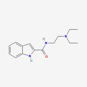 N-[2-(diethylamino)ethyl]-1H-indole-2-carboxamide