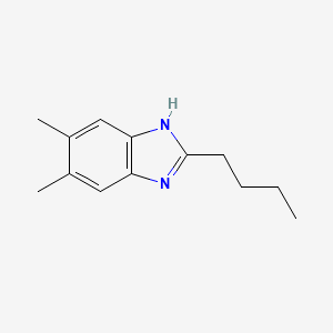 2-butyl-5,6-dimethyl-1H-benzimidazole
