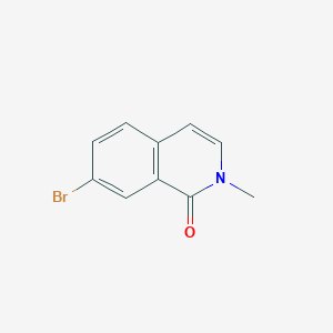 molecular formula C10H8BrNO B087775 7-Bromo-2-methylisoquinolin-1(2H)-one CAS No. 1290634-35-3