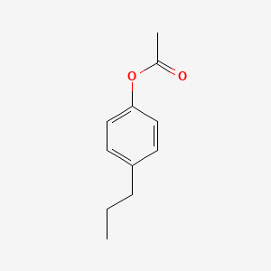molecular formula C11H14O2 B8777556 p-Propylphenyl acetate CAS No. 61824-46-2