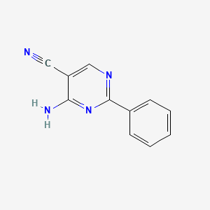 4-Amino-2-phenylpyrimidine-5-carbonitrile