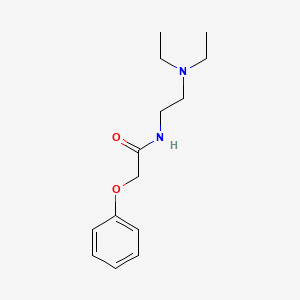 N-(2'-Diethylaminoethyl)phenoxyacetamide