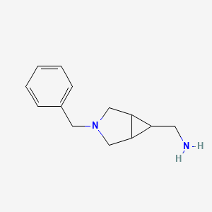 molecular formula C13H18N2 B8777624 (3-Benzyl-3-azabicyclo[3.1.0]hexan-6-yl)methanamine 