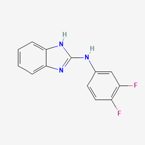 N-(3,4-Difluorophenyl)-1H-benzimidazol-2-amine