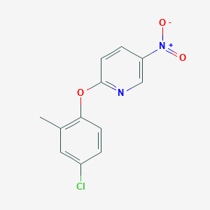 2-(4-Chloro-2-methyl-phenoxy)-5-nitropyridine