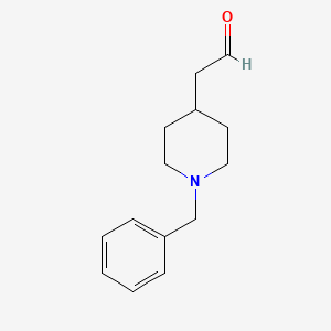 4-Piperidineacetaldehyde, 1-(phenylmethyl)-