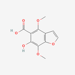 6-Hydroxy-4,7-dimethoxybenzofuran-5-carboxylic acid