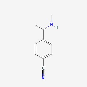 4-[1-(Methylamino)ethyl]benzonitrile