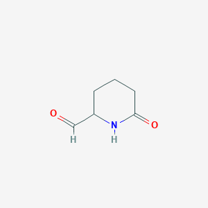 6-Oxo-piperidine-2-carbaldehyde