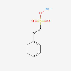 molecular formula C8H7NaO3S B8777796 beta-Styrenesulfonic Acid Sodium Salt 