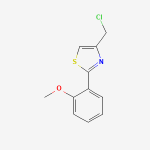 4-(Chloromethyl)-2-(2-methoxyphenyl)-1,3-thiazole