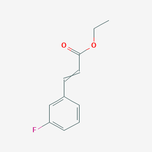 molecular formula C11H11FO2 B8777820 Ethyl 3-fluorocinnamate 