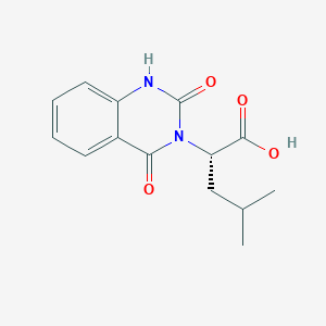 (S)-2-(2,4-dioxo-1,2-dihydroquinazolin-3(4H)-yl)-4-methylpentanoic acid