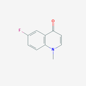 molecular formula C10H8FNO B8777954 6-Fluoro-1-methylquinolin-4(1H)-one CAS No. 108494-56-0
