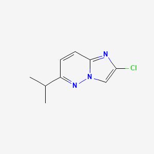 2-Chloro-6-isopropylimidazo[1,2-B]pyridazine