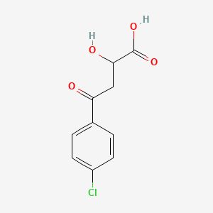 4-(4-Chlorophenyl)-4-oxo-2-hydroxybutanoic acid