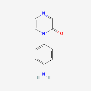 1-(4-Aminophenyl)pyrazin-2(1H)-one