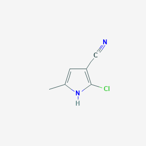 2-Chloro-5-methyl-1H-pyrrole-3-carbonitrile