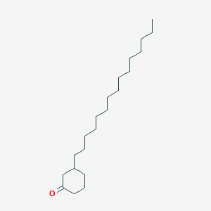 molecular formula C21H40O B8778236 3-Pentadecylcyclohexanone CAS No. 1589-19-1