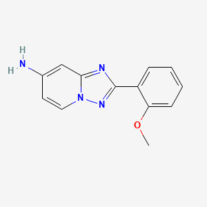 2-(2-Methoxyphenyl)-[1,2,4]triazolo[1,5-a]pyridin-7-amine