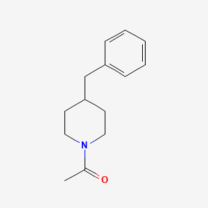molecular formula C14H19NO B8778318 N-Acetyl-4-benzylpiperidine CAS No. 101997-42-6