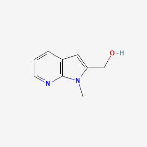 {1-methyl-1H-pyrrolo[2,3-b]pyridin-2-yl}methanol