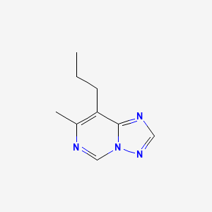 7-Methyl-8-propyl-[1,2,4]triazolo[1,5-C]pyrimidine