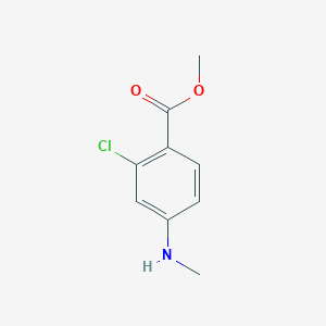 Methyl 2-chloro-4-(methylamino)benzoate